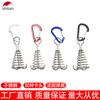 Clavo de Cubierta para Camping Acero Inoxidable Hebilla Fija para Cuerda de Tienda Gancho de Tabla Resorte Cuerda de Viento Colgante Camping al Aire Libre Hebilla de Cuerda de Pulpo