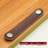 Mesita de Noche Puerta de Armario Asa de Cuero Colorida Nórdico Moderno Minimalista Agujero Único Asa de Cuero Asa de Cuero para Muebles