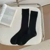 Meias Finas Estilo Ballet Femininas Cor Sólida Ins Tendência Meia de Gama Média Primavera e Verão Meias Amontoadas Vazadas Listras Verticais Doces Meias JK
