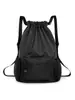 Mochila con Cordón de Gran Capacidad con Separación Húmeda y Seca, Bolsa para Guardar Baloncesto, Bolsa para Senderismo y Deportes al Aire Libre, Regalo, Personalizable