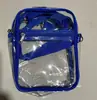 Bolso de hombro transparente de PVC para teléfono móvil, impermeable, tipo bandolera, combinable con todo, para mujer