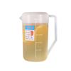 Bule Plástico para Água Fria Comercial Grande Capacidade Resistente a Alta Temperatura Bule para Água de Chá Bule para Água Fria Loja de Chá com Leite com Escala PC Bule para Água de Suco