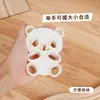 Molde de Bola de Arroz Panda Vermelho Prático Transfronteiriço Fofo Molde de Sanduíche DIY Molde de Biscoito Processamento e Fabricação