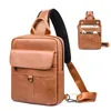 Bolsa transversal masculina para tablet transfronteiriça, ombro único, armazenamento, 13 polegadas, couro PU, à prova d'água, executiva, grande capacidade, bolsa para tablet