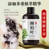 Champú de Cardamomo Floral, Ginseng, Polygonum Multiflorum, Fruta de Jabón, Hoja de Platycladus 300ml, Control de Grasa, Esponjoso, Limpio, Nutritivo y Cuidado del Cabello