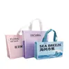 Bolsas No Tejidas Personalizadas, Bolsas Cosidas y Laminadas, Bolsas de Tote Ecológicas de Gran Capacidad para Compras en el Supermercado, Impresión de Logo