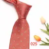 Corbata marrón formal de negocios de 8 cm en stock corbata de poliéster para hombre jacquard negocios corbata vintage fabricantes al por mayor