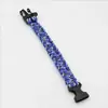 Pulsera de Paracord con Silbato, Paracord Trenzado de Siete Hilos, Pulsera de Supervivencia Escape Emergencia para Exteriores, Artículo Más Vendido