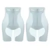 Calça Modeladora Ultra Fina com Zíper para Controle da Barriga, Forte Modelagem da Cintura e Levantamento do Bumbum, Cinta Pós-Parto de Cintura Alta com Botões de Pressão