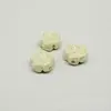 Acrílico Color Sólido Deslumbrante Colorido Pequeñas Flores Gorditas Colorido Flor de Cerezo DIY Cadena para Teléfono Pendiente Materiales Accesorios Cuentas Sueltas