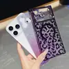 Estampado de Leopardo Brillo Succión Magnética Adecuado para Funda de Teléfono Móvil Iphone17 Borde Recto Cuatro Esquinas Anticaída Todo Incluido Apple 16 Anticaída Funda Suave