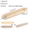 Cesta de Fermentação de Pão de Rattan, Molde Oval para Fermentação de Massa de Baguete, Ferramenta Caseira DIY para Assar