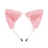 Accesorios para el cabello al por mayor, tocado de orejas de animal de peluche, hecho a mano, simulación de bestia, pinza para el cabello, lindo tocado de Lolita, pinza para el cabello
