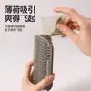 Herramienta para Rascar y Asear Gatos Mascotas, Peine de Bola Menta, Juguete de Entretenimiento para Gatos en Esquina de Pared, Juguete de Autoentretenimiento, Gadget para Eliminar Pelo y Aliviar la Picazón