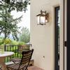 Lámpara de Pared para Patio Solar Exterior Impermeable Retro Hogar Balcón Villa Jardín Paisaje Hotel Lámpara de Pared para Patio