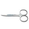 Belleza de Acero Inoxidable Tijeras 9cm Acero Completo Tijeras para Doble Párpado Punta Afilada/Codo Tijeras de Belleza para Recortar Cejas