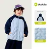 Chaqueta de Algodón para Niños Dudu para Otoño e Invierno, Abrigo de Algodón Infantil, Ropa de Abrigo de Invierno para Niñas, Ropa de Algodón para Bebé Estilo Invierno, Ropa Infantil Engrosada