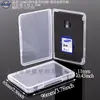 Paquete múltiple de tarjeta TF + estuche para tarjeta SD, estuche de plástico para tarjeta TF, caja de embalaje para tarjeta de memoria de cámara, estuche de PP para tarjeta Micro SD