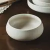 Tazón Retro Mate Tazón Grande Estilo Japonés Tazón de Cerámica Venta al por Mayor Tazón para Verduras del Hogar Tazón para Sopa Restaurante Tazón Salah Juego de Vajilla