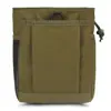 Bolsa de Armazenamento Multifuncional com Cordão para Caminhada ao Ar Livre Pequena Bolsa de Reciclagem Molle Acessório EDC Leve Bolsa de Cintura Tática