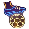 Decoración de Pared de Cerveza de Fútbol del Mundial Transfronterizo de Comercio Exterior para Hogar Amazon Festividad Bar Luz de Neón Ajustable Atmósfera