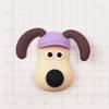Perro Palma de Dibujos Animados pegamento suave accesorios diy parche para carcasa de teléfono móvil agujero en la boca del zapato Taza de enjuague bucal Pegatinas tridimensionales Cachorro 3D
