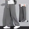 Nova Roupa Casual de Exterior Calças Longas de Secagem Rápida Verão 2025 Calças Longas Retas Finas Proteção Solar Respirável Caimento Calças Casuais