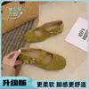 Zapatos Planos Mary Jane de Gamuza Franceses Individuales para Mujer 2026 Nuevo Verano Súper Populares Versátiles para Viajes Comodidad para los Pies Wanwan Shoes