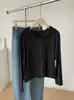 Sudadera con capucha y cremallera para mujer, bordado de letras de terciopelo mousse, nuevo estilo coreano para mujeres petite, otoño 2026