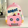 Nueva Mochila Infantil 2026 Jardín de Infancia Bebé Ligera Pequeña Bolsa Escolar Niño Niña Dibujos Animados Robot Mochila