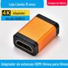 HDMI fêmea para fêmea adaptador padrão 2.0HDMI adaptador de extensão TV monitor de computador conector HD