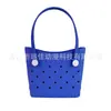 Bolsa Feminina Eva Perfurada Mais Vendida, Bolsa de Mão Coreana de Nicho, Bolsa de Praia Simples e Estilosa, Necessaire, Bolsa Transversal