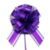 Transfronteiriço 50# grande fosco metálico tridimensional flor bola decoração de carro de casamento presentes de feriado de Natal fita de flor