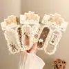 Franja Mágica de Velcro para Adultos e Meninas, Adesivos de Franja Doces, Acessórios de Cabelo, Ferramenta para Organizar o Cabelo, Adesivos de Cabelo Versáteis e Sem Emendas