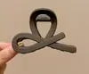 Pinza Simple para Cabello con Semirrecogido Pinza para Cabello de Alta Gama Pinza Mediana con Lazo Clip Tipo Tiburón Estilo Francés Versátil Tocado Elegante