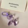 Chaveiro de cachorro bola de gelo fofo e estiloso, pingente adorável feminino, acessório para bolsa, presente para casais e melhores amigos