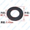 Arandela plana de acero inoxidable 304 negra M1.6-M20 Junta agrandada Junta de tornillo Huashi Meson