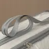 Bolsa Transparente de PVC, Bolsa de Almacenamiento para Edredón con Alambre de Acero, Bolsa de Mano con Cremallera de Plástico, Bolsa de Alambre de Acero para Alfombrilla de Piso de Manta