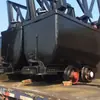Vagão de Mineração Mgc1.8-7 Corrigido com Fundo Semi-Oval Preto, Bom para Coletar Material e Não Deixa Resíduo de Carvão Facilmente