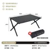 Mesa Dobrável Leve para Churrasco e Cadeiras, Cadeira com Encosto de Liga de Alumínio para Camping e Churrasco na Subúrbio, Cadeira Kermit para Pesca de Lazer