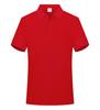 Macacão polo de malha de verão com lapela masculino e feminino camisa cultural bordado com logo roupa de trabalho camisa publicitária para grupo