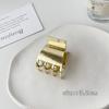 Nueva celebridad de internet metal clip pequeño horquilla coleta alta Corea del Sur simple para todo adulto recogido clip para el cabello tocado venta al por mayor
