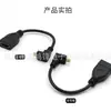 Cable HDMI de Puerto Pequeño a Puerto Grande Micro HDMI a HDMI Cable de Alta Definición Cable de Conexión para Cámara Digital TV de Pantalla Plana