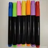 Pizarra luminosa para niños, pizarra luminosa de colores borrable, rotuladores de tinta a base de agua, tizas para niños, bolígrafos fluorescentes, rotuladores para pizarra blanca