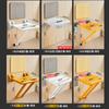 Taburete plegable de baño asiento de ducha montado en la pared antideslizante con respaldo sin perforaciones inodoro taburete de baño para ancianos
