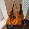Bolso Retro de Gran Capacidad para Mujer Transfronterizo 2025 Nuevo Versátil para Viajar al Trabajo Bolso de Hombro Bolso Tote Bolso Cubo