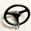 Manija de plato giratorio para máquina herramienta, manija de equipo mecánico, manija de manivela plegable telescópica de acero inoxidable, manija de hierro, volante de mano giratorio de plástico