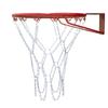 Rede de Basquete de Corrente Soball Rede de Pendurar para Cesta de Basquete Padrão 12 Ganchos de Rede Nylon Polipropileno Rede Tricolor Exterior