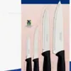 Especialmente Diseñado para Juego de Cuchillos de Cocina Brasileños, Cuchillo para Filete de Acero Inoxidable, Cuchillo Occidental Dentado, Cuchillo para Deshuesar, Juego de Cuchillos de Nueve Piezas