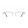 Nuevas Gafas de Lectura Antiluz Azul para Mujer Venta al por Mayor de Moda para Mujer Negocios Medio Marco Gafas de Lectura Venta Directa